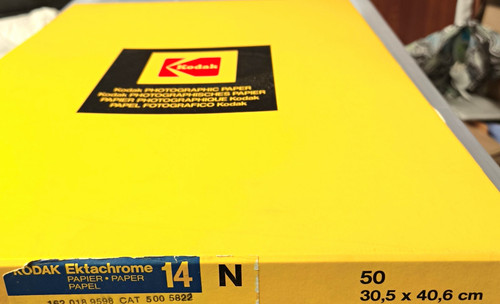 Kodak ektachrome fotopapier - kodak, 14