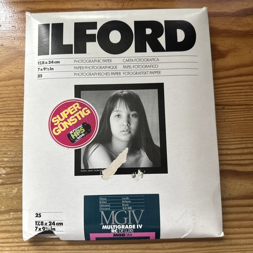 Ilford multigrade de - iv, rc