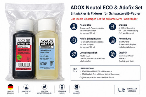 Adox dunkelkammer set für - dunkelkammer-set,