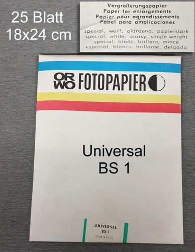 Blatt ddr fotopapier - blatt, orwo